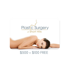 Load image into Gallery viewer, Plastic Surgery of Short Hills Gift Card
